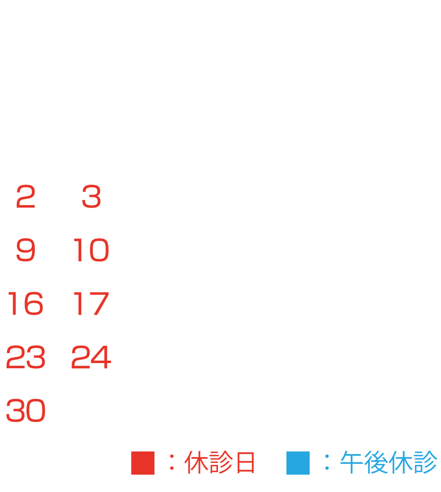 2022年11月カレンダー